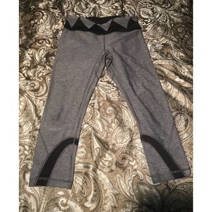 Lululemon Gray Leggings Size 8